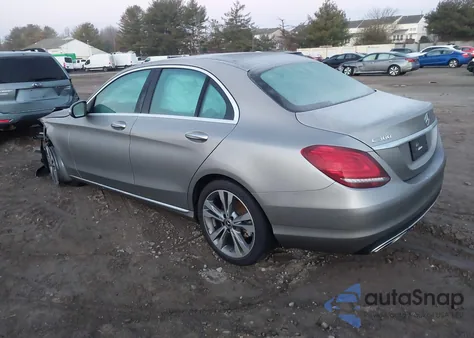 2019 Mercedes-Benz C 300 4Matic из США, поврежденный, VIN 55SWF8EB1KU289376